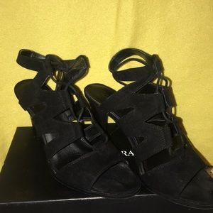 Black Vera Wang High Heels